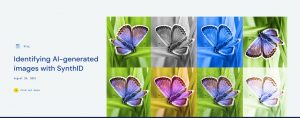 DeepMind présente SynthID pour identifier les images IA de Google DeepMind présente SynthID pour identifier les images IA de Google